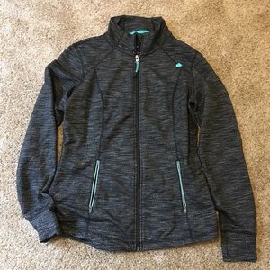 Tangerine workout jacket